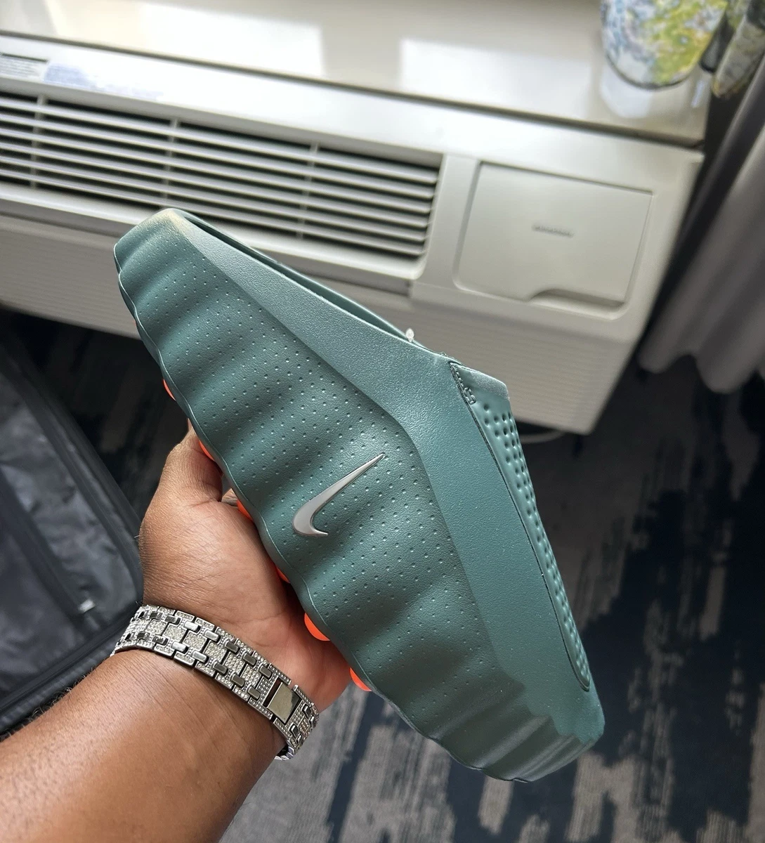 Nike Green Slide Sandals for Men for sale - eBay