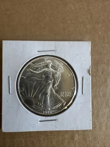 1986 1 oz Silver American Eagle (Brilliant Uncirculated) Key Date
