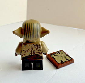 LEGO The Hobbit GOBLIN SCRIBE Minifigure w/ Orcish Runes 79010 LoTR