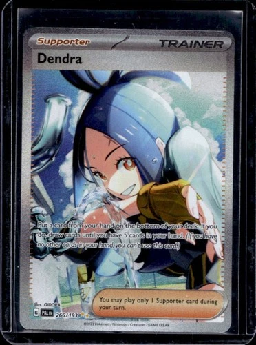 2023 Pokemon SV Paldea Evolved Dendra Special Illustration Rare #266/193