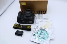 Nikon D810 DSLR Camera Body 36MP Full Frame Pro Grade Build 95% New