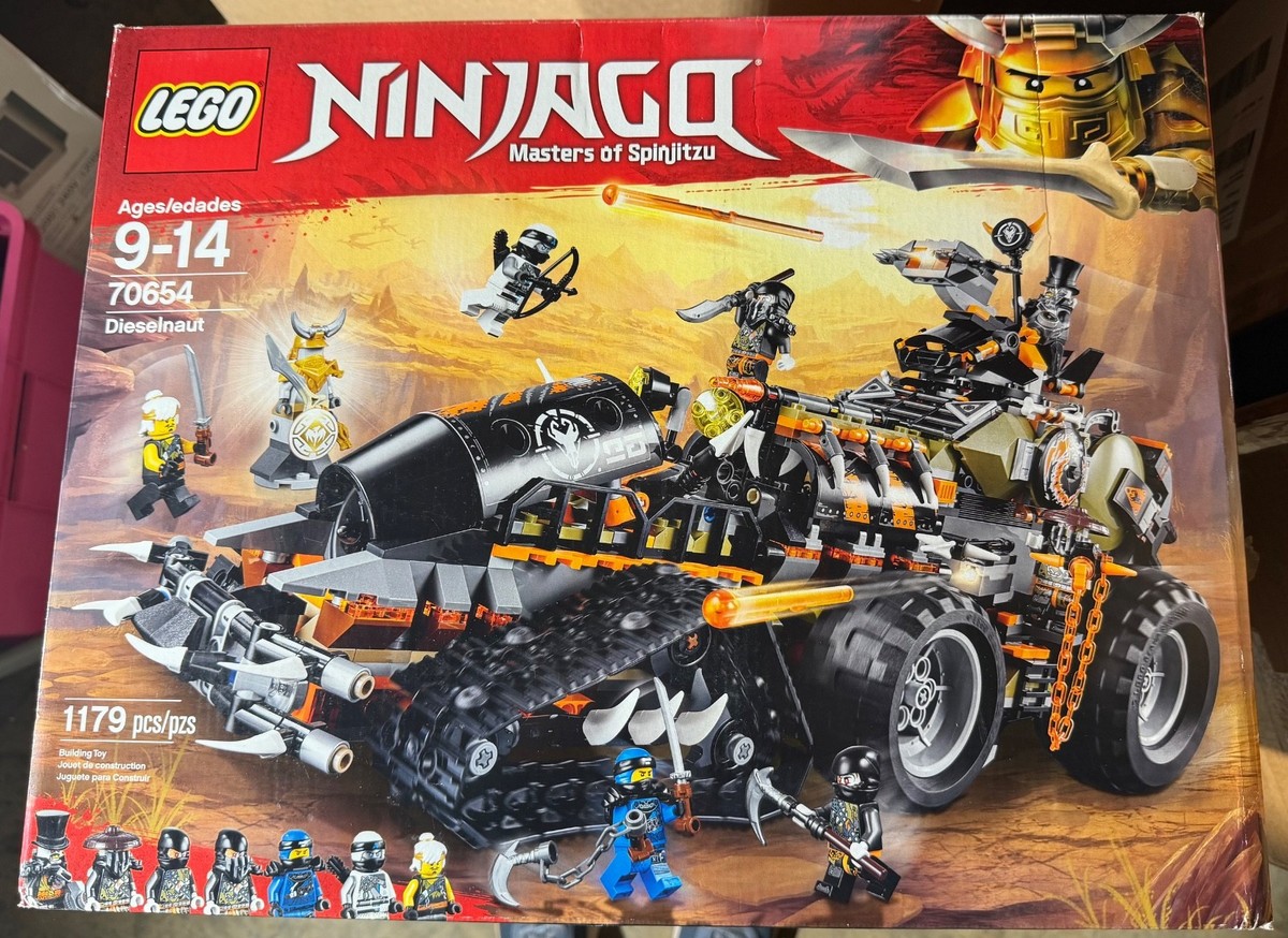N NEW LEGO 70654 Ninjago Dieselnaut Dragon Hunters Tank | eBay