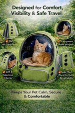 Cat Carrier Backpack  Ventilated Pet Travel Backpack for Cats Small Dogs