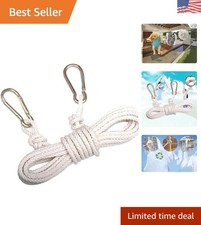 Versatile Cotton Clothesline - Ideal for Indoor, Outdoor and Travel Needs