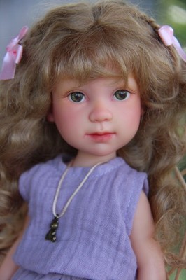 13'' 32cm OOAK Catalina Doll Tutty by iCukla  Custom Art Doll with Removable Wig