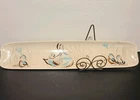 Vintage Red Wing Pottery Bob White Bread Tray