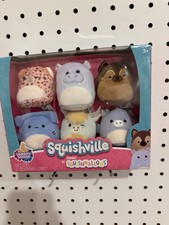 Squishville Original By Squishmallows SQM0473 Varsity Squad Includes 6 Plush NEW