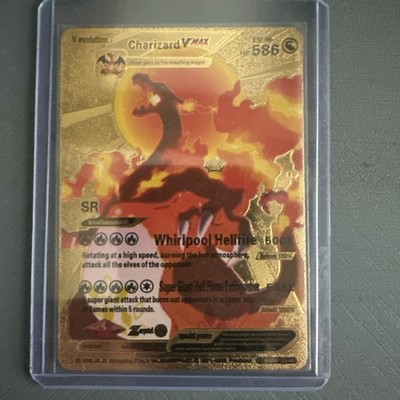 Charizard  V Max Whirlpool Hellfire Gold Foil Pokémon LV. 95 