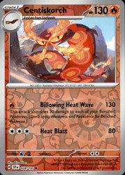 Centiskorch 028/191 Reverse Holo Surging Sparks