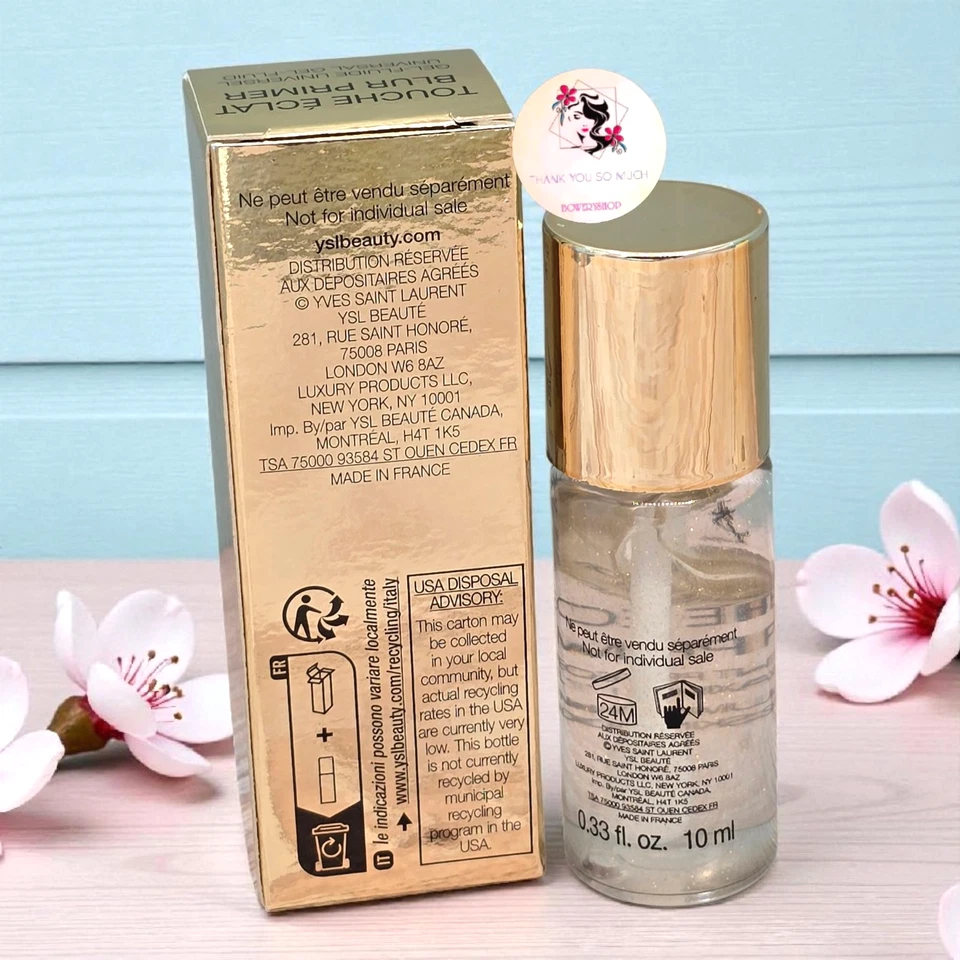 Yves Saint Laurent Touche Eclat Blur Primer Universal Gel MINI 0.33 oz/ 10ml NEW - Image 4 of 4