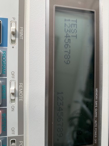 Vintage Sharp PC-2500 Pocket Computer with instruction and pens, tested, working - Afbeelding 4 van 20