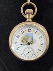 Antique Waltham Pocket Watch Survey Champion Gold Filled Case -c. 1900