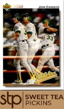 1992 Upper Deck #333 Jose Canseco