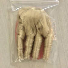 Monique DOLL WIG LT BLONDE CURLS/RINGLETS Fits 9"-12" Barbie/Fashion Royalty/BJD