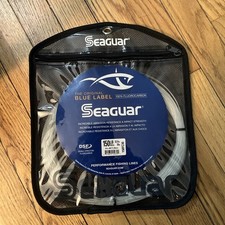 Seaguar Blue Label Big Game Saltwater Fishing Leader 30 meters/150lbs, Clear