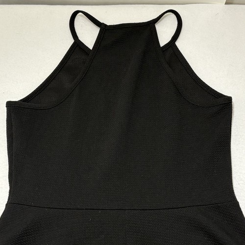 Olivia Rae Women’s Medium Cocktail Mini Dress Halter Neck Sleeveless Black - Picture 9 of 12