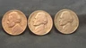 1941 P D S Jefferson Nickels, Nice! Actual Coins, Free Ship-2