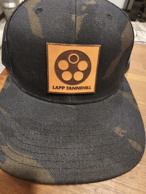 Lapp Patch Camo Lapp Tannehill Leather Patch Hat Cap Snapback Trucker ( ) | eBay