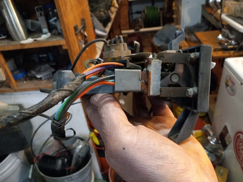 Chevy Van G10 G20 G30 años 70? Interruptor de aire acondicionado calentador control de clima sin probar Foto 4 de 4