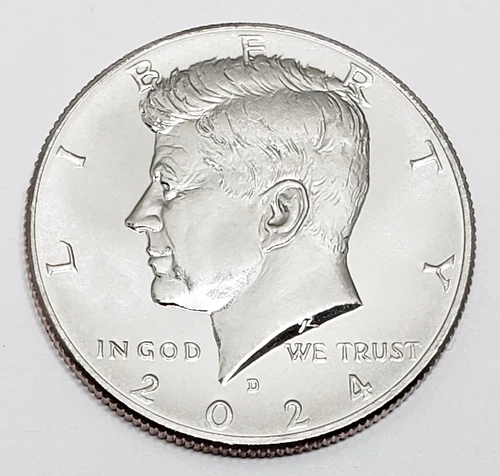 2024 D KENNEDY HALF DOLLAR  AVE CIRCULATED **FREE SHIPPING**