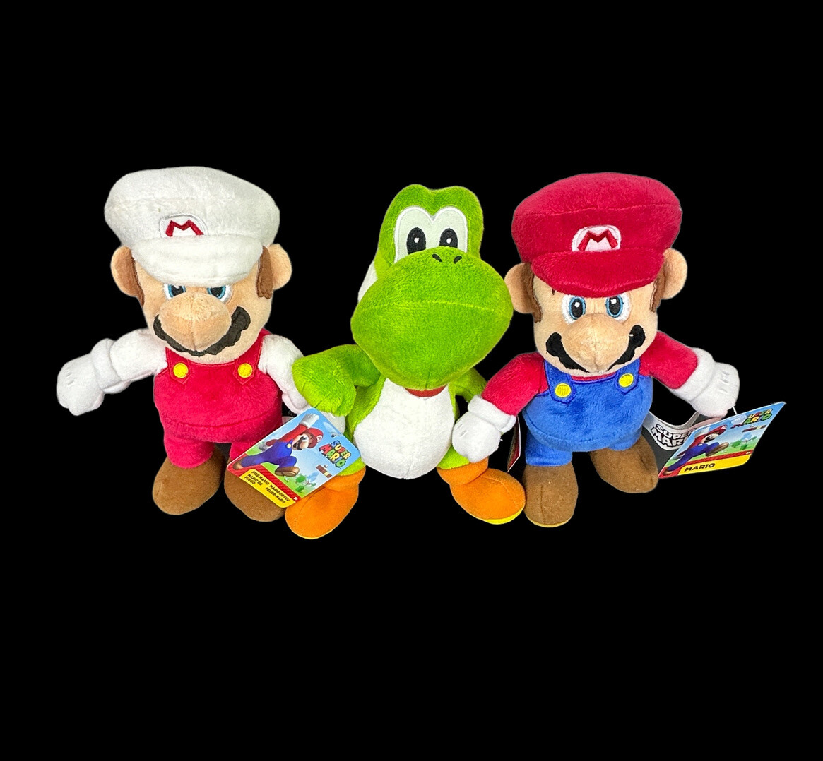 Mario Party & Super Mario Bros.セット Super Mario Bros Luigi Yoshi & Mario 4.5