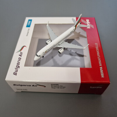 Herpa Wings 1:500 | Bulgaria Air Embraer 190 LZ-PLO 534086