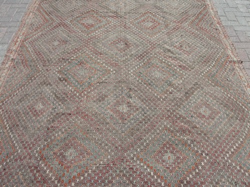 Handgefertigte Flächenkelim Teppiche 7x10, Türkischer Kelim Teppich, Rug, Bohemian Kelim Rug - Bild 5 von 10