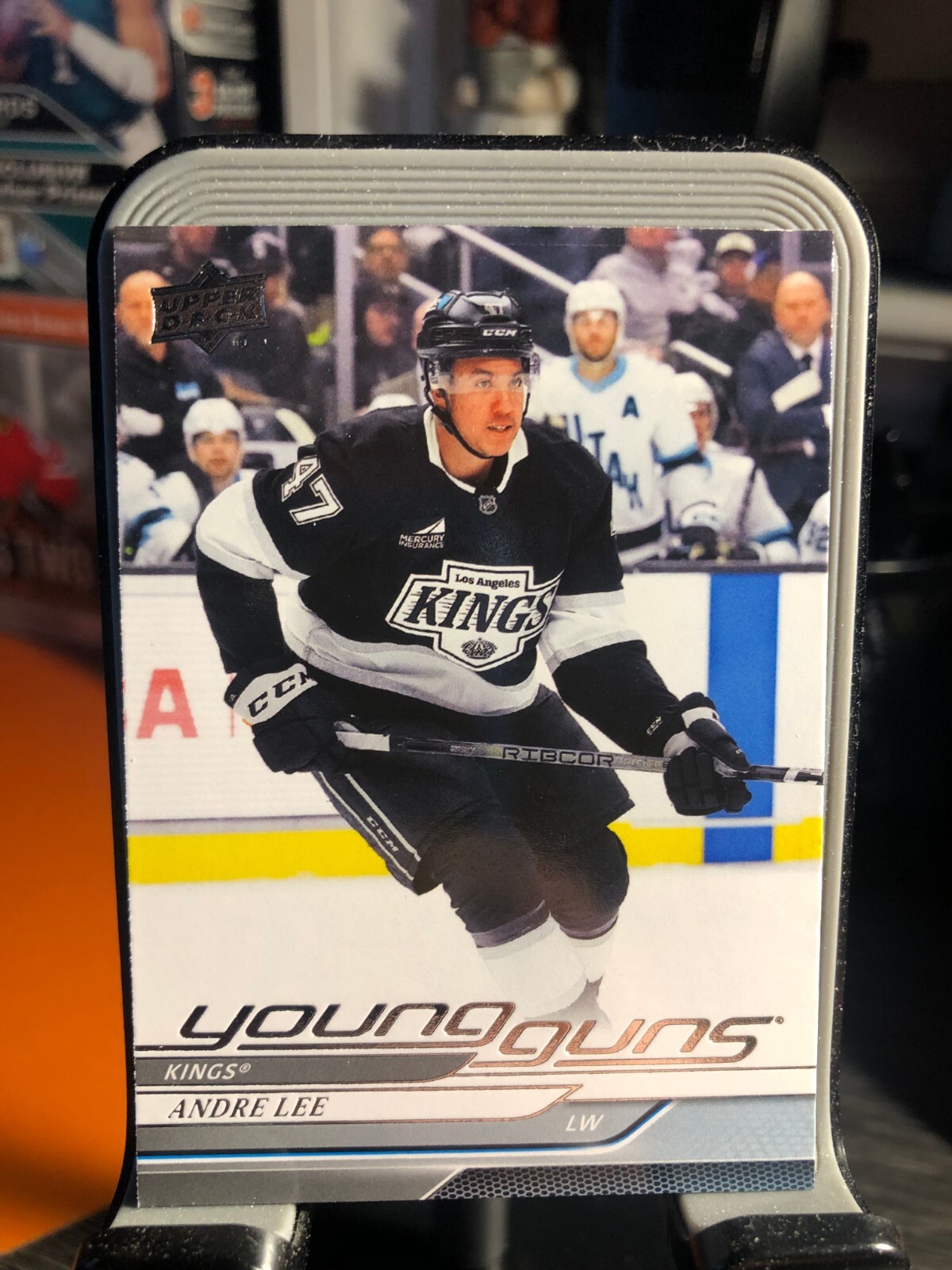 2024-25 Upper Deck Series 2 Andre Lee Young Guns RC #482 Kings Rookie