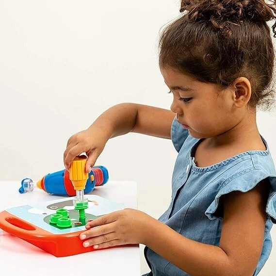 Educational Insights Design & Drill ABCs & 123s,  with Electric Drill - Image 2 of 4