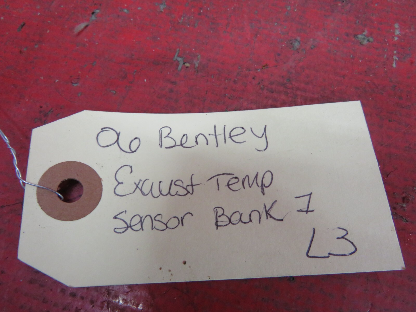 2006 BENTLEY FLYING SPUR TEMPERATURE SENSOR BANK