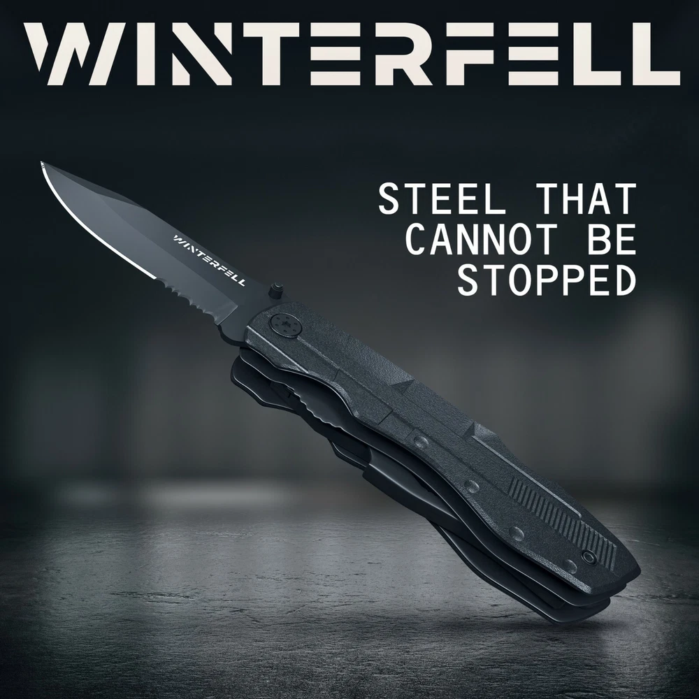 Multi tool Knife WINTERFELL Multipurpose Outdoor Folding Pocket Pliers Multitool