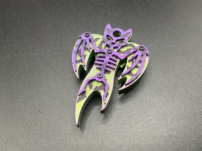 Maulini Mob x Koch Tools Joker/Batty Titanium Phantasm Skelly EDC Bottle Opener