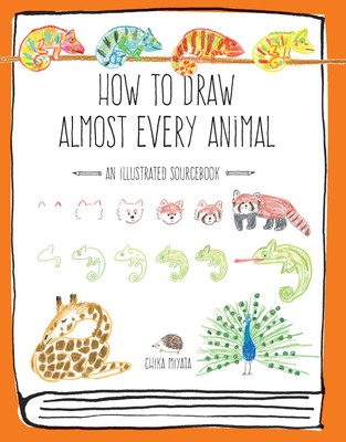 NEW BOOK How to Draw Almost Every Animal - An Illustrated Sourcebook by Miyata,