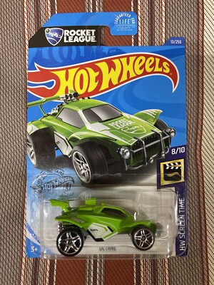 2020 Hot Wheels #13 HW Screen Time Octane Rocket League Green Game Xbox Ps5 PS4
