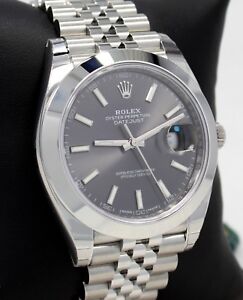 rhodium rolex datejust