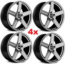 22 Anthracite Wheels Rims Camaro 22x9 Titanium Five Spoke