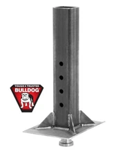 Bulldog Gooseneck to 5th Wheel Square Trailer Coupler Adapter 30K w/o Outer Tube