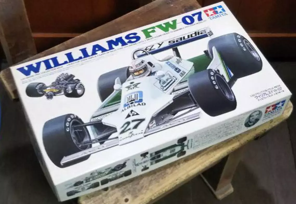 Tamiya 1/20 Williams FW-07 Grand Prix Car From Japan