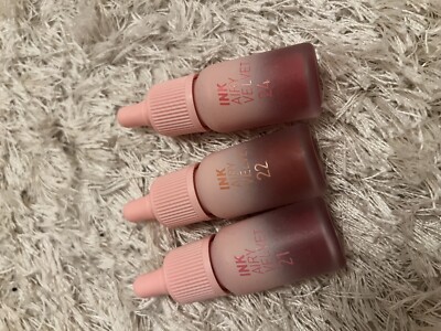 Peripera airy ink velvet in den Farben 21 & 22 & 24