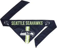SEATTLE SEAHAWKS REVERSIBLE BANDANNA DOG PETS LITTLE EARTH VERSION