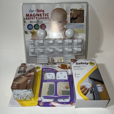Baby Proof Home 4 Pack Safety 1st Eco-Baby Dreambaby Locking Systems
