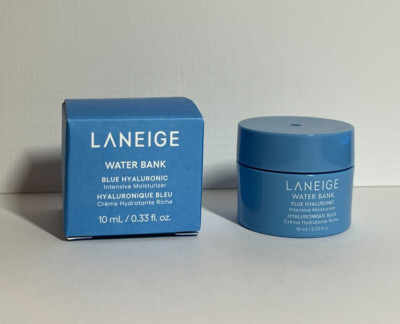 NIB LANEIGE Water Bank Blue Hyaluronic Intensive Moisturizer Mini 10mL/0.33fl.oz