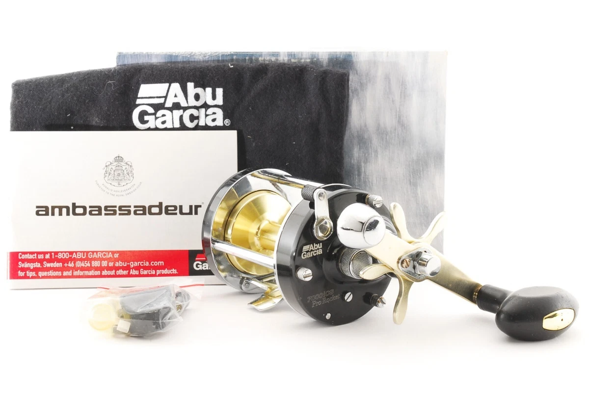 AbuGarcia ambassadeur 7000ics Pro Rocket Black [Good Condition] with Box  #1084
