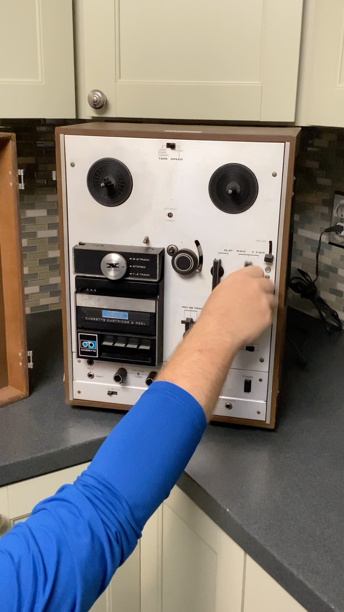 Vintage AKAI X-2000S Audio - Reel To Reel Cassette & 8 Track Tape