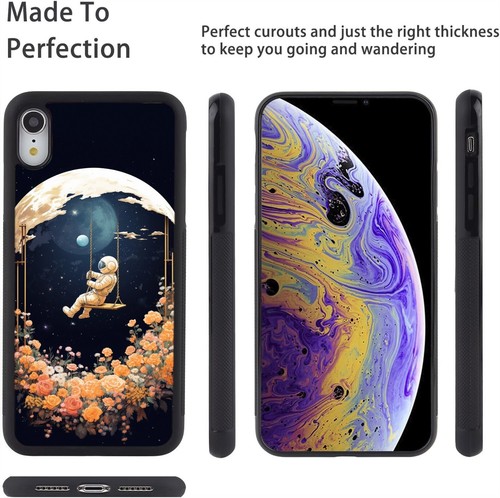 astronaut swing stars Moon For Samsung A15 A16 S23 S24 S25 Ultra FE Rugged Cover - 第 18/25 張圖片