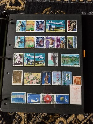 コレクション Japanese Stamp Japan Stamp Collection - Mixed Conditions - 17 Scans - A12