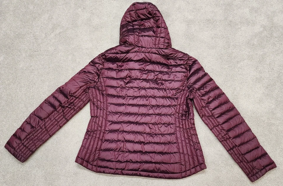 Tommy Hilfiger Junior Abrigo Borgoña Chaqueta Niñas X-Grande Embalable Foto 3 de 4