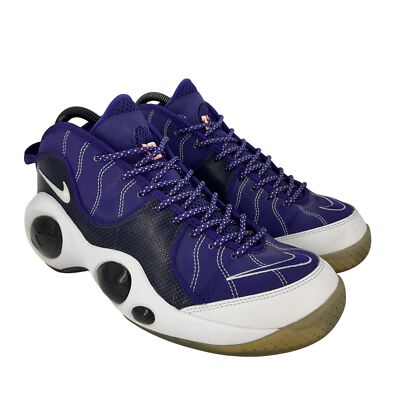 Nike Shoes Mens Size 8 Zoom Flight 95 Jason Kidd Purple White