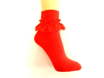 Girls Lacey Frilly Ankle Socks Ladies Childrens School Trainer Party Fancy  Dress | eBay