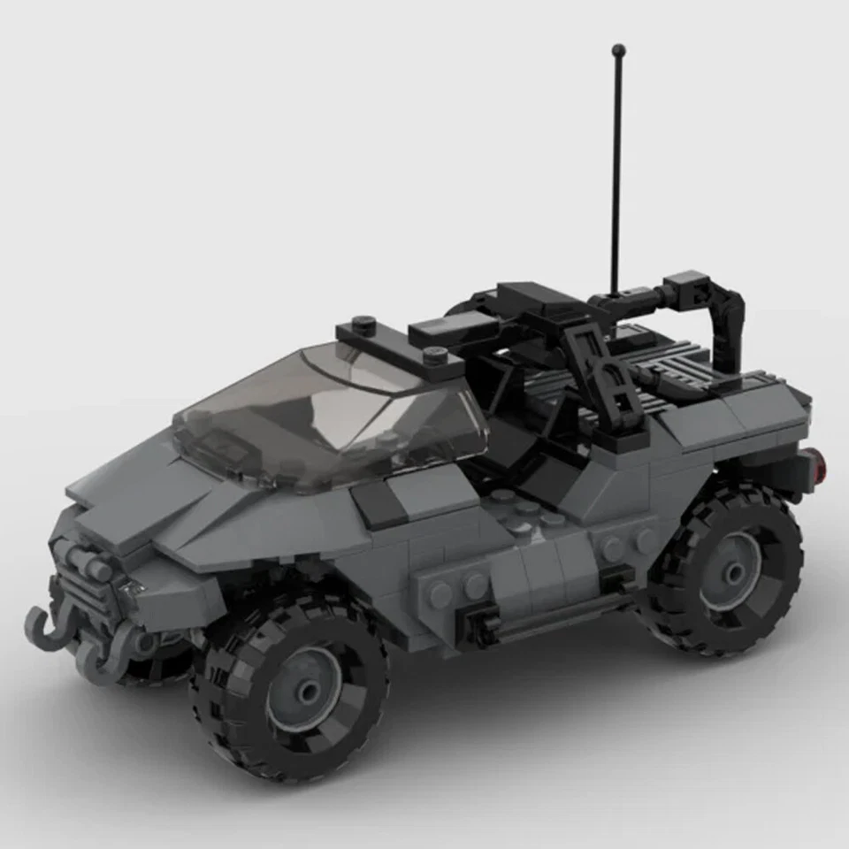 MOC: Futuristic Combat Military Light Utility Vehicle Model 266 Pieces - Image 3 of 4